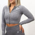 Crop Top Palmswear Washed Grey - Palmswear.com